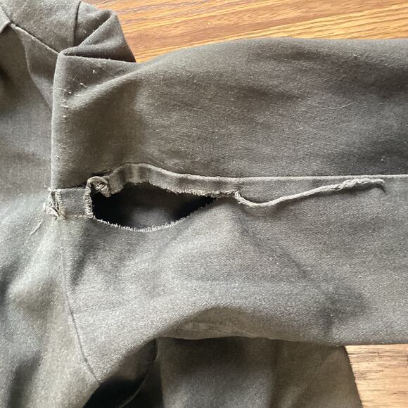 Vintage Dickies Grunge Distressed Work Jumpsuit Mechanic Coveralls Stained Torn - Picture 12 of 16